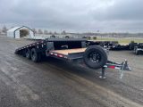2026 Snake River 20' Deck Over Tilt Flatbed Bumper Pull Trailer 