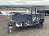 2026 Snake River 5'x8' Dump-Utility Bumper Pull Trailer 