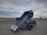 2026 Snake River 5'x8' Dump-Utility Bumper Pull Trailer 