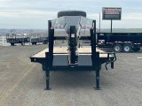 2026 Snake River 25' Flatbed Gooseneck Trailer 