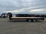 2026 Snake River 25' Flatbed Gooseneck Trailer 