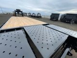 2026 Snake River 25' Flatbed Gooseneck Trailer 