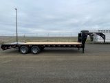 2026 Snake River 25' Flatbed Gooseneck Trailer 