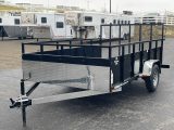 2026 C&B 712SA 7'x12' Tandem Axle Utility Bumper Pull Trailer