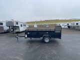 2026 C&B 712SA 7'x12' Tandem Axle Utility Bumper Pull Trailer