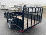 2026 C&B 712SA 7'x12' Tandem Axle Utility Bumper Pull Trailer