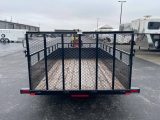 2026 C&B 712SA 7'x12' Tandem Axle Utility Bumper Pull Trailer
