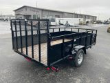 2026 C&B 712SA 7'x12' Tandem Axle Utility Bumper Pull Trailer