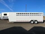 2026 Trails West Hotshot 25' Stock Gooseneck Trailer