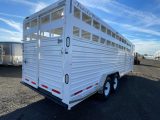 2026 Trails West Hotshot 25' Stock Gooseneck Trailer