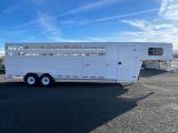 2026 Trails West Hotshot 25' Stock Gooseneck Trailer