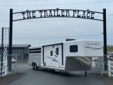 2026 Trails West Santa Fe 16' 11x15 Living Quarters Stock Combo Gooseneck Trailer