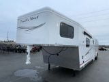 2026 Trails West Santa Fe 16' 11x15 Living Quarters Stock Combo Gooseneck Trailer