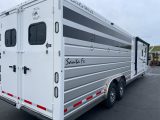2026 Trails West Santa Fe 16' 11x15 Living Quarters Stock Combo Gooseneck Trailer