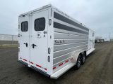 2025 Trails West Santa Fe 17' Stock Combo Gooseneck Trailer