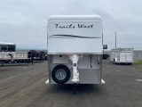 2025 Trails West Santa Fe 17' Stock Combo Gooseneck Trailer