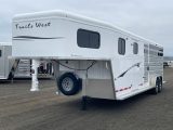 2025 Trails West Santa Fe 17' Stock Combo Gooseneck Trailer