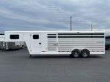 2026 Trails West Santa Fe 24' Stock Combo Gooseneck Trailer