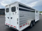 2026 Trails West Santa Fe 24' Stock Combo Gooseneck Trailer