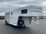 2026 Trails West Santa Fe 24' Stock Combo Gooseneck Trailer