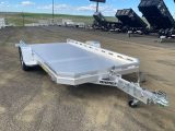 2026 Aluma 7814 Tilt 6'x14' Bumper Pull Trailer 