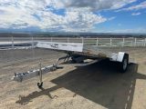 2027 Aluma 8015 Single Axle 6'x15' Utility Bumper Pull Trailer