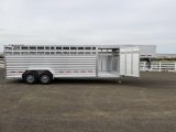 2027 Featherlite 8127 24' Stock Gooseneck Trailer