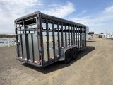 2027 C&B Maverick 20' Stock Gooseneck Trailer 