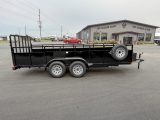 2027 C&B Tandem Axle 7'x16' Utility Bumper Pull Trailer