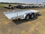 2027 Aluma 7816 Tandem Axle 6'x16' Utility Bumper Pull Trailer 