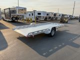 2027 Aluma 7815 Tilt 8'x15' Utility Bumper Pull Trailer 