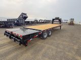 2026 Snake River 25' Flatbed Gooseneck Trailer