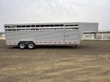 2027 Trails West Hotshot 24' Stock Gooseneck Trailer 