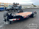 2025 Snake River 21' Tilt Deck Flatbed Bumper Pull Trailer