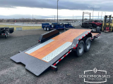 2025 Snake River 21' Tilt Deck Flatbed Bumper Pull Trailer