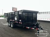 2025 Snake River 714-14K 14' Dump Bumper Pull Trailer
