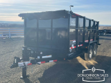 2025 Snake River 14-14K 14' Dump Bumper Pull Trailer