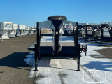 2025 Snake River 20' Flatbed Gooseneck Trailer