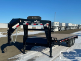 2025 Snake River 20' Flatbed Gooseneck Trailer