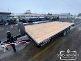 2025 Snake River FM818-6 Tandem Axle Flatbed Bumper Pull Trailer