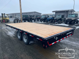 2025 Snake River FM818-6 Tandem Axle Flatbed Bumper Pull Trailer