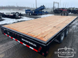 2025 Snake River FM818-6 Tandem Axle Flatbed Bumper Pull Trailer