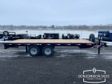 2025 Snake River FM818-6 Tandem Axle Flatbed Bumper Pull Trailer