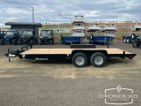 2025 C&B 18' Straight Deck Utility Bumper Pull Trailer