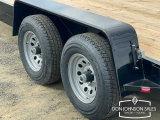 2025 C&B 18' Straight Deck Utility Bumper Pull Trailer