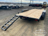 2025 C&B 18' Straight Deck Utility Bumper Pull Trailer