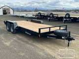 2025 C&B 18' Straight Deck Utility Bumper Pull Trailer