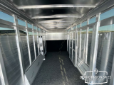 2025 Featherlite 8413 28' 7x8 Living Quarters Stock Combo Gooseneck Trailer