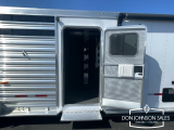 2025 Featherlite 8413 28' 7x8 Living Quarters Stock Combo Gooseneck Trailer