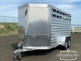 2025 Featherlite 8107 16' Stock Bumper Pull Trailer